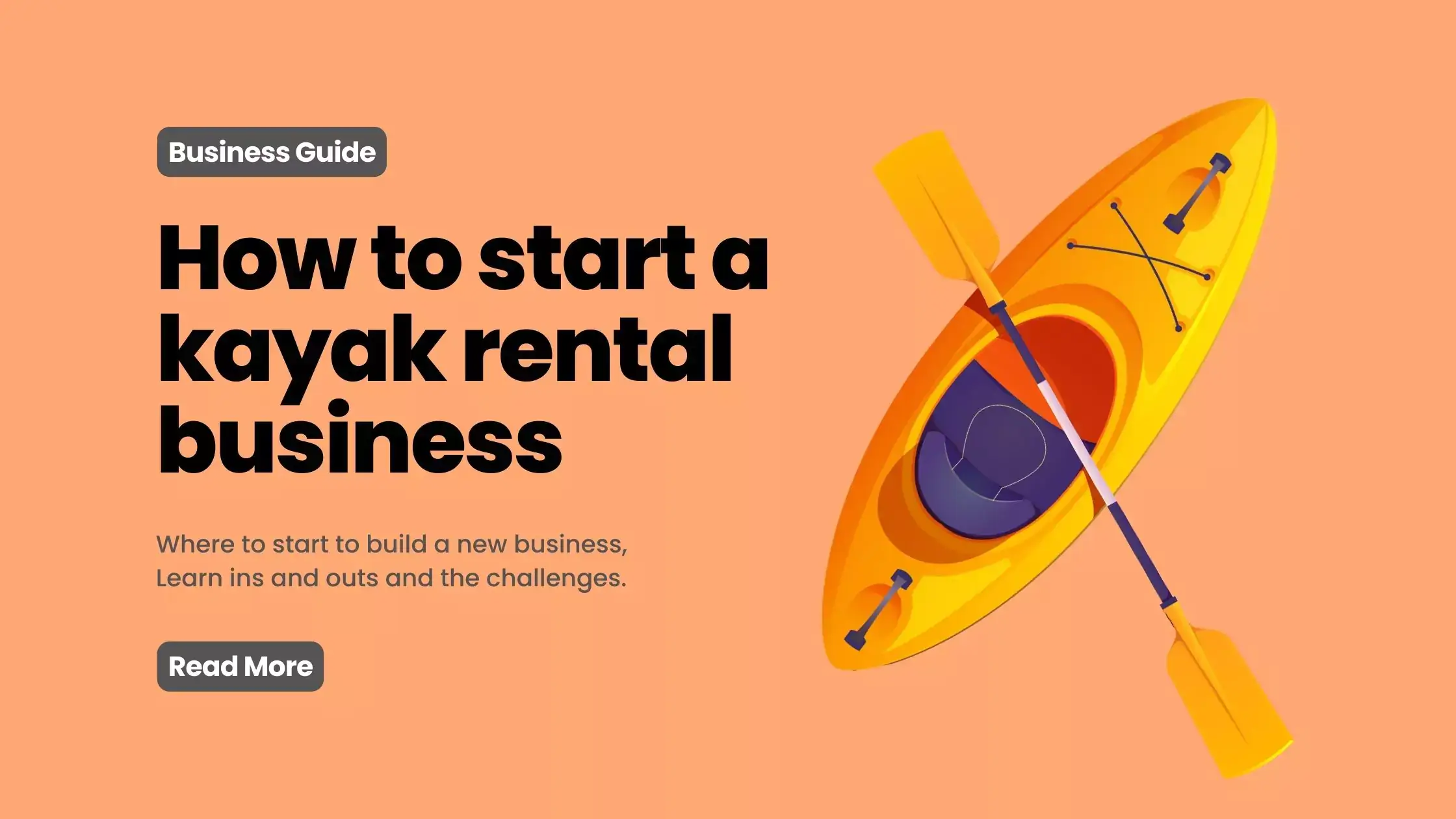 How to start a kayak rental business