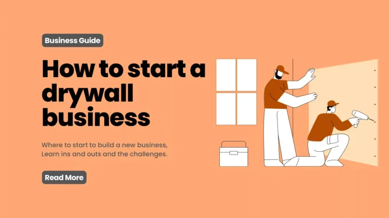 how to start drywall business