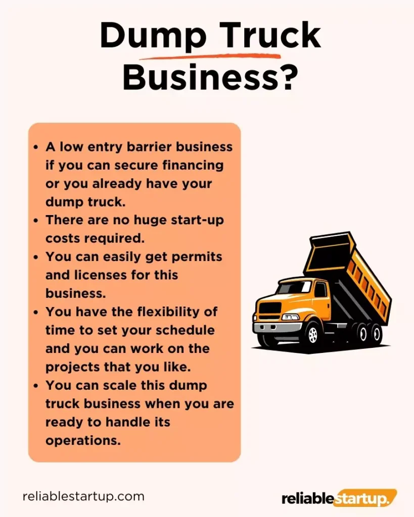 Why Start a Dump Truck Business