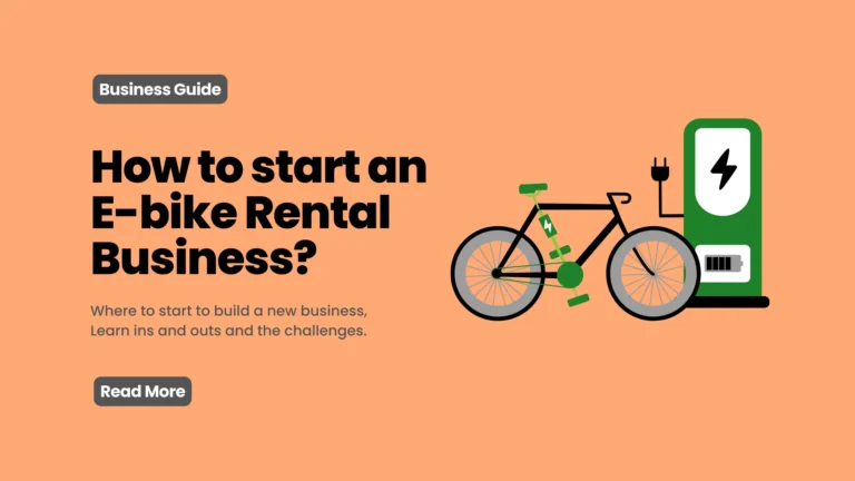 How To Start An E-Bike Rental Business