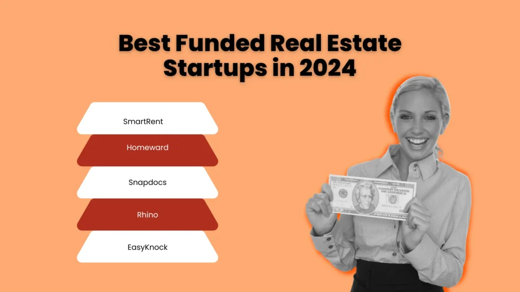 Best Funded Real Estate Startups in 2024 1