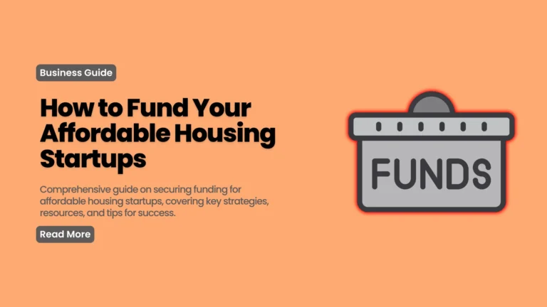 Funding Affordable Housing Startups