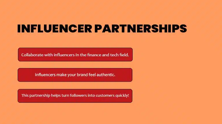  Influencer Partnerships