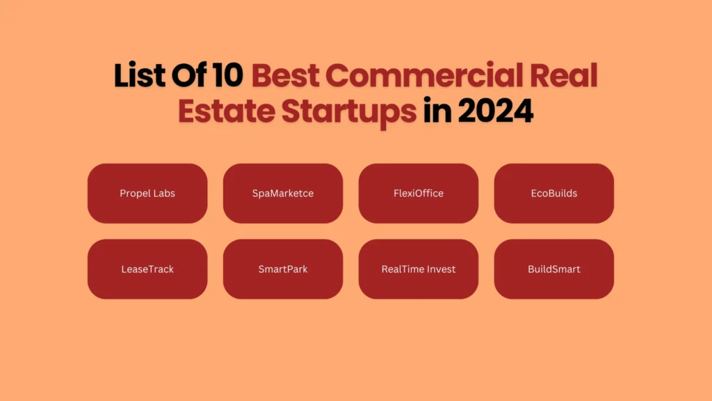 Commercial Real Estate Startups