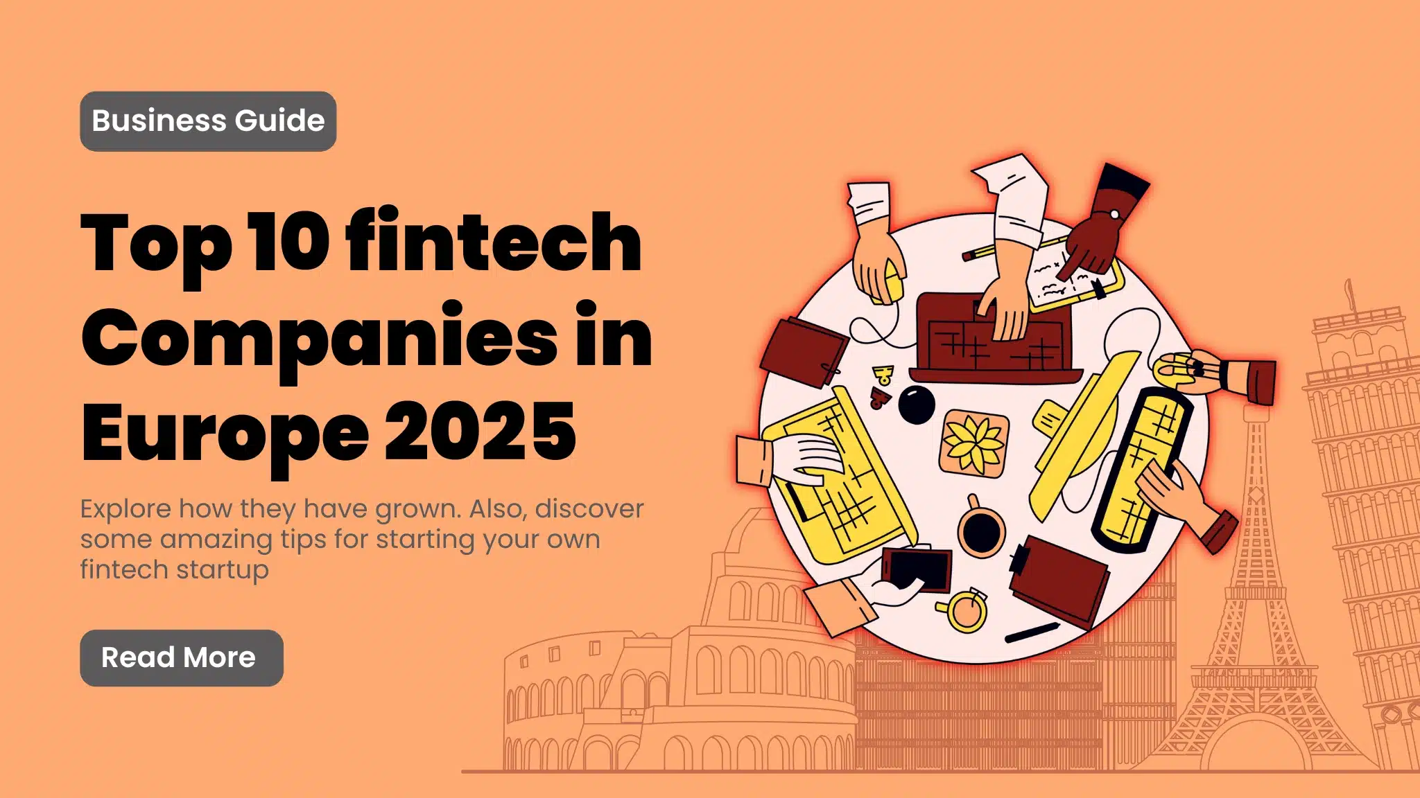 Top 10 Fintech Startups In Europe 2025