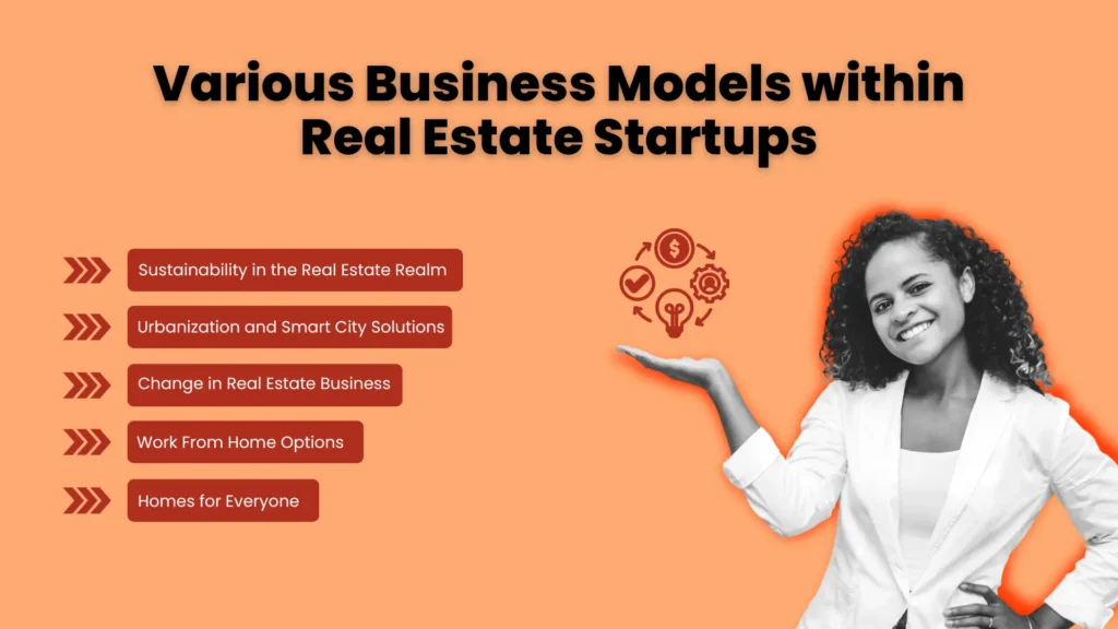 Various Business Models within Real Estate Startups