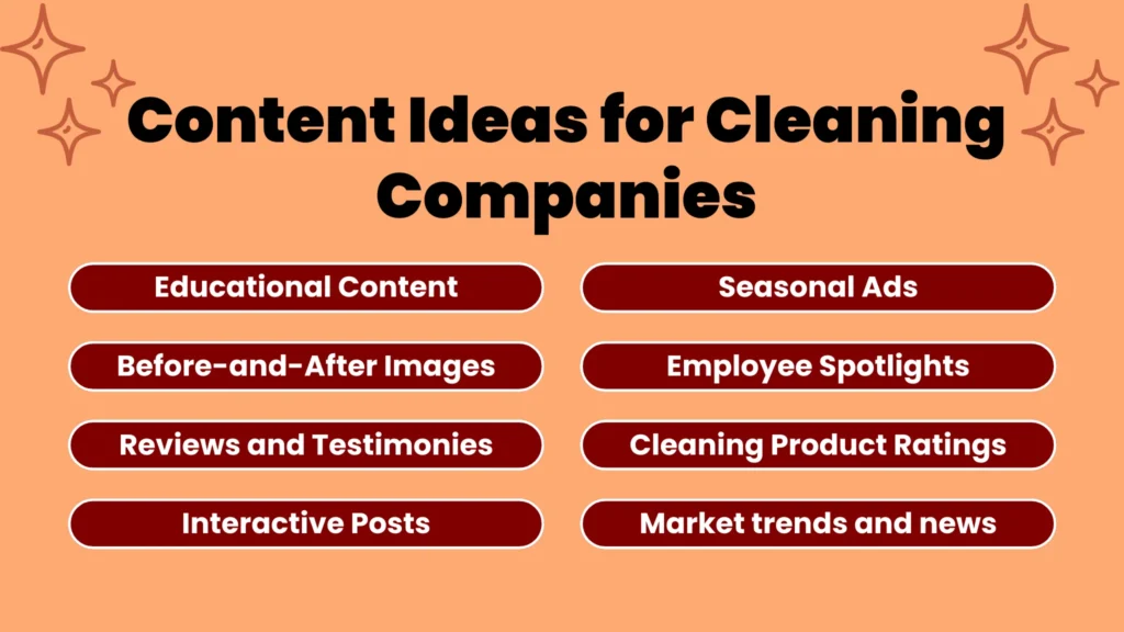 5th Content Ideas for Cleaning Companies