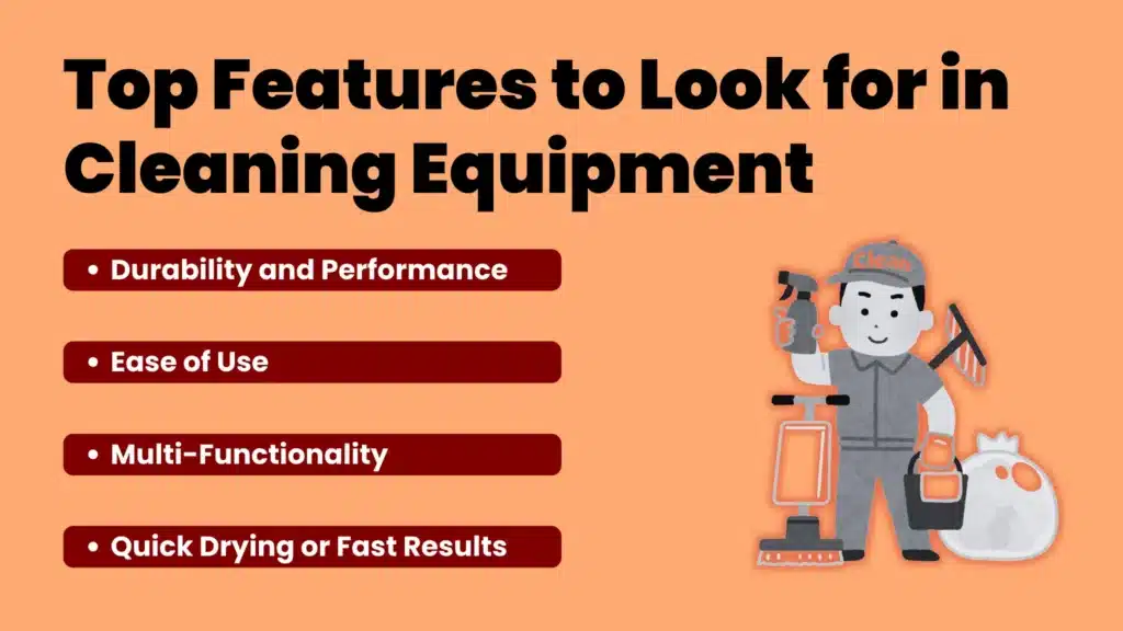 RS 13 Page 2 Top Features to Look for in Cleaning Equipment