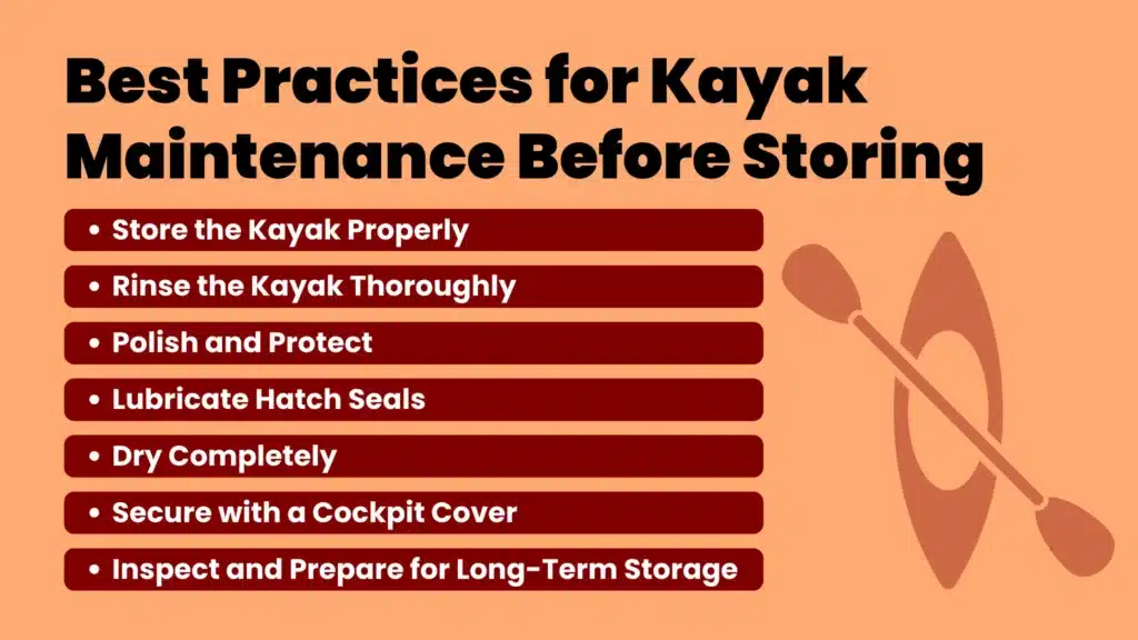 RS 18 Page 3 Best Practices for Kayak Maintenance Before Storing