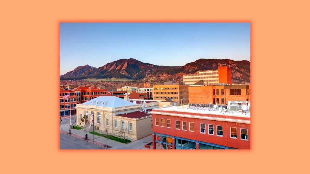 5. Boulder, Colorado, hub of startups in the USA
