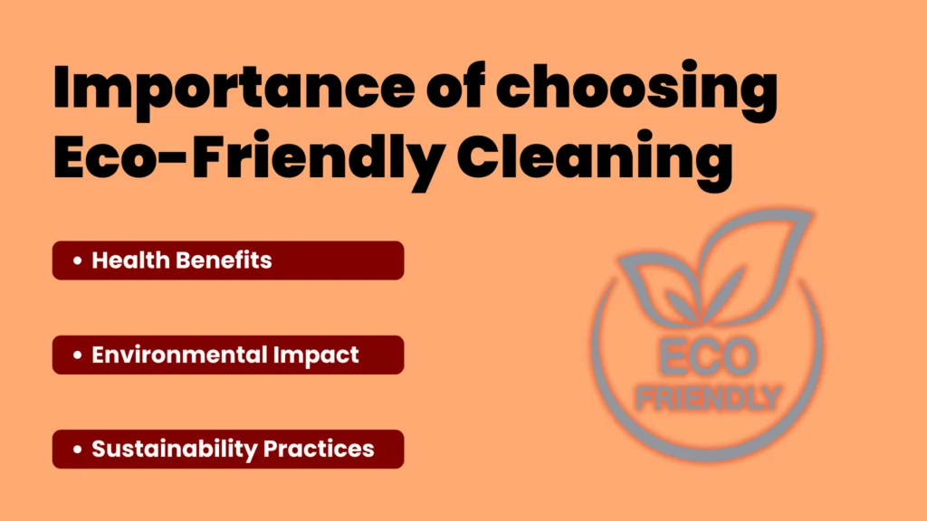 RS 33Page 2 Importance of choosing Eco Friendly Cleaning