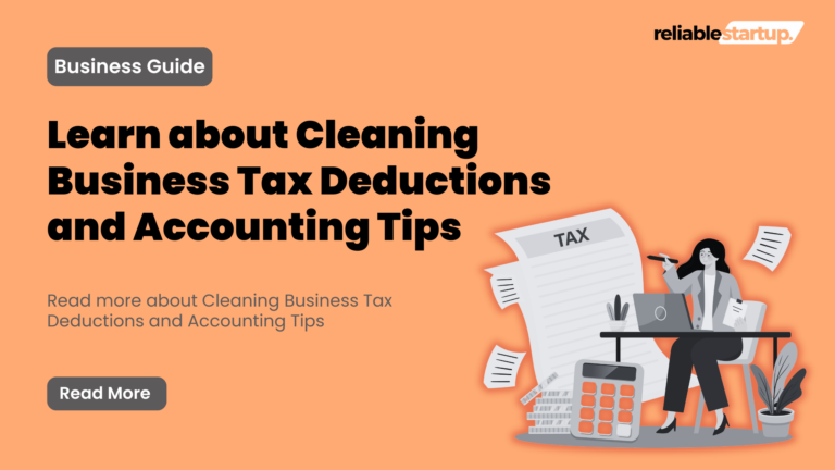 cleaning business tax deductions and accounting tips