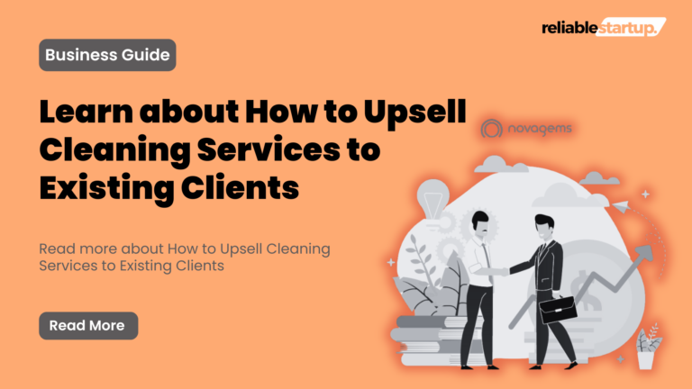 how to upsell cleaning services to existing clients