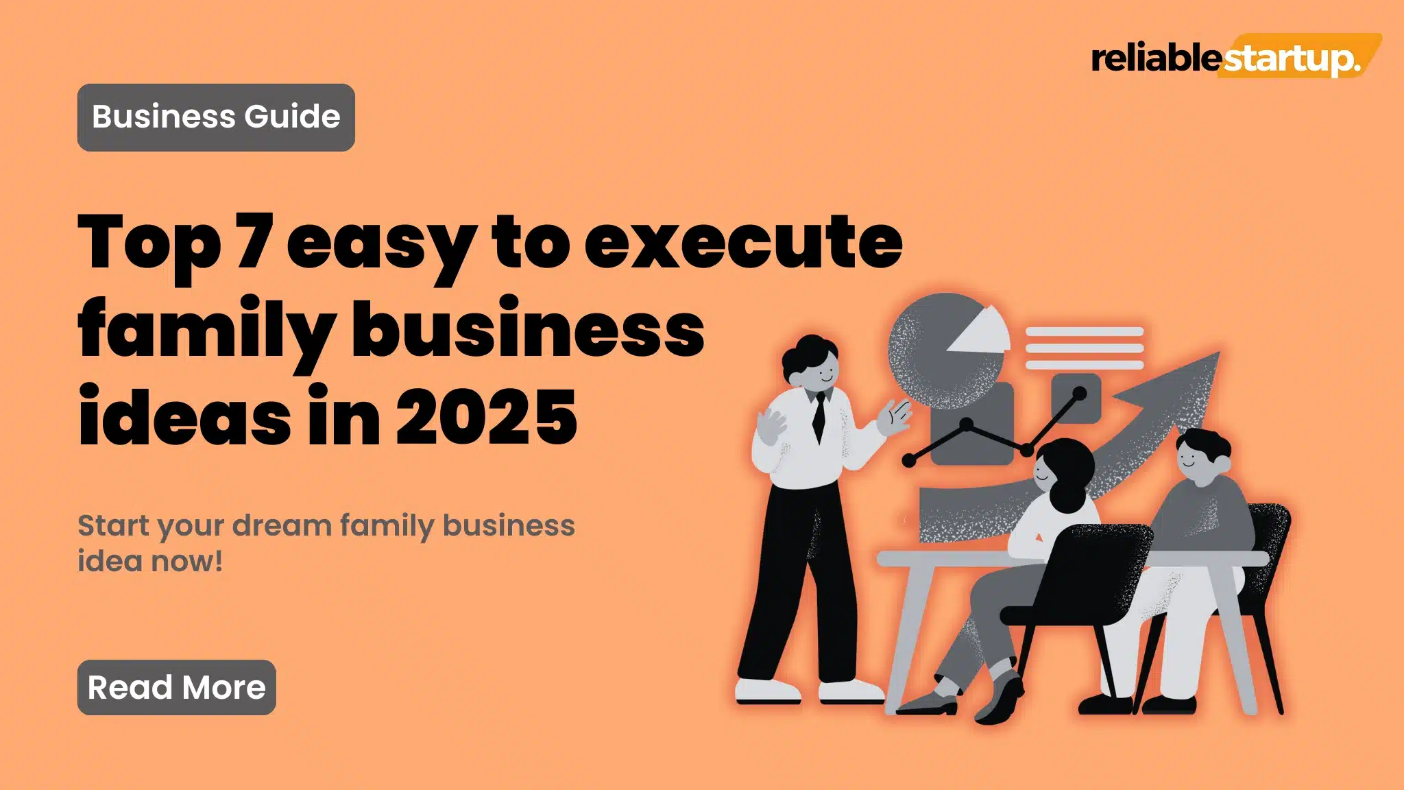 a thumbnail image of an article about top 7 family business ideas