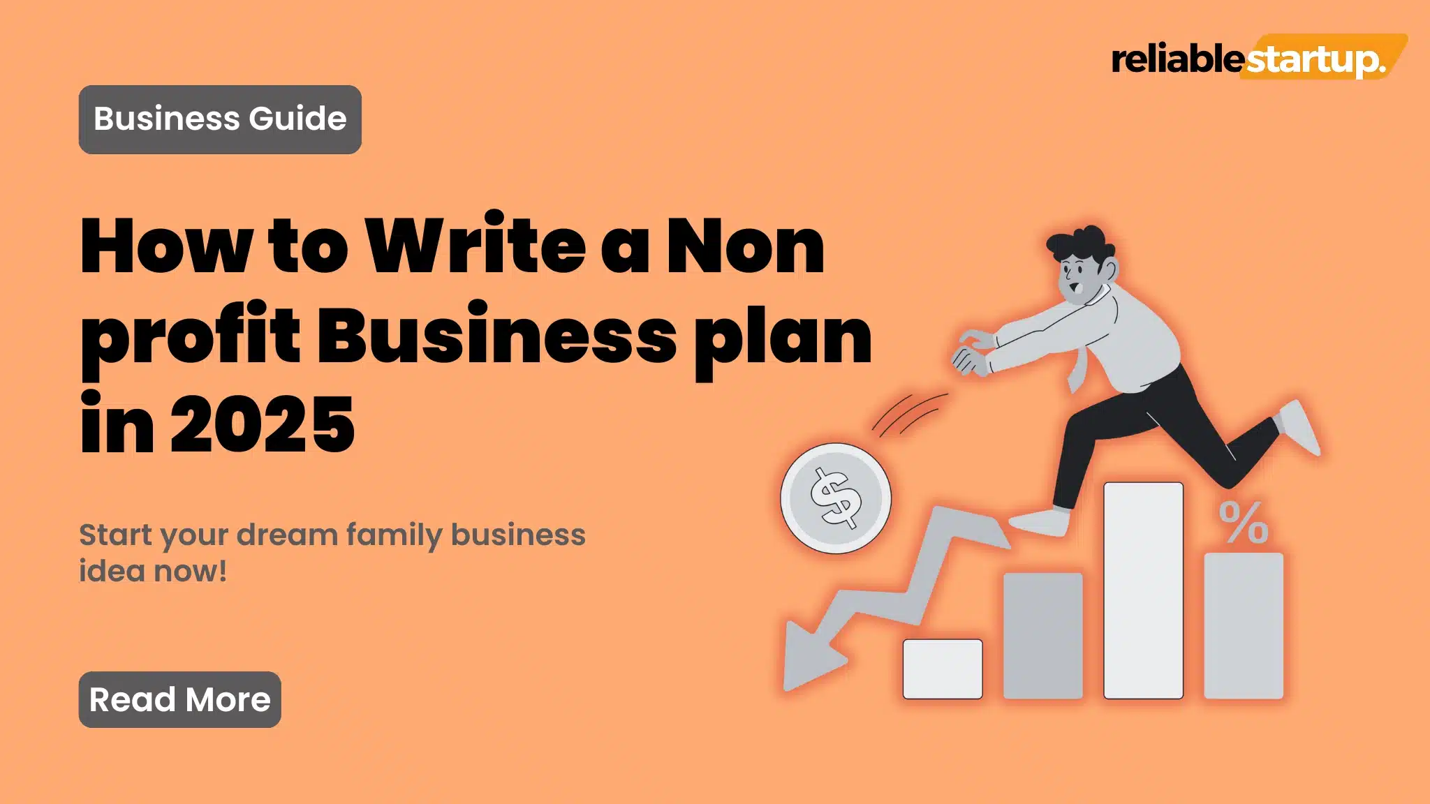 an image showing about how to write a nonprofit business plan in 2025