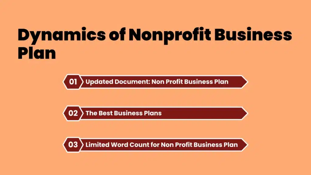 an image showing dynamics of nonprofit business plan