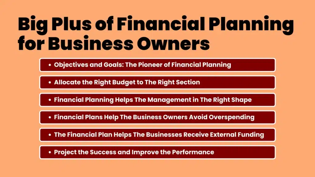 an image about Big Plus of Financial Planning for Business Owners