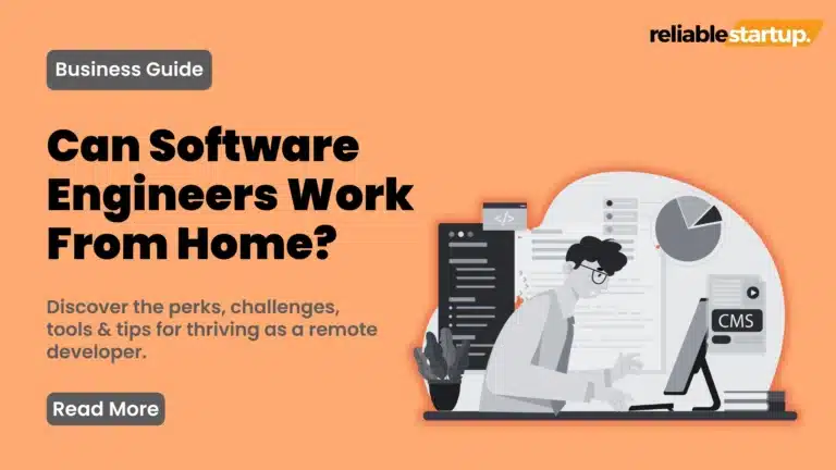 an image showing Can Software Engineers Work From Home