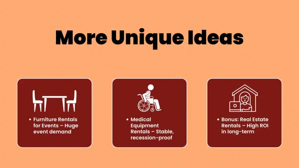 More Unique Ideas