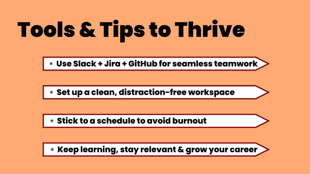 an image showing Tools & Tips to Thrive