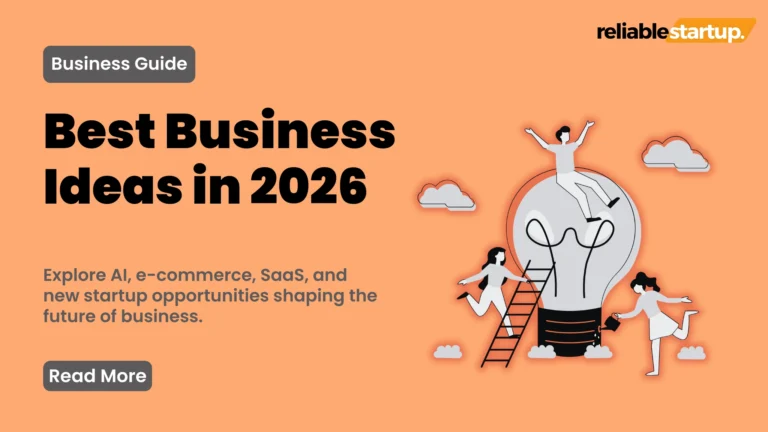 an image showing about the Best Business Ideas in 2026