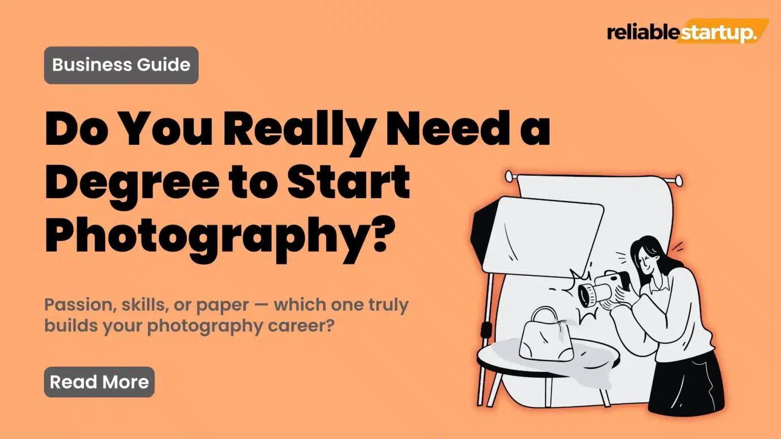 an image about Do You Really Need a Degree to Start Photography
