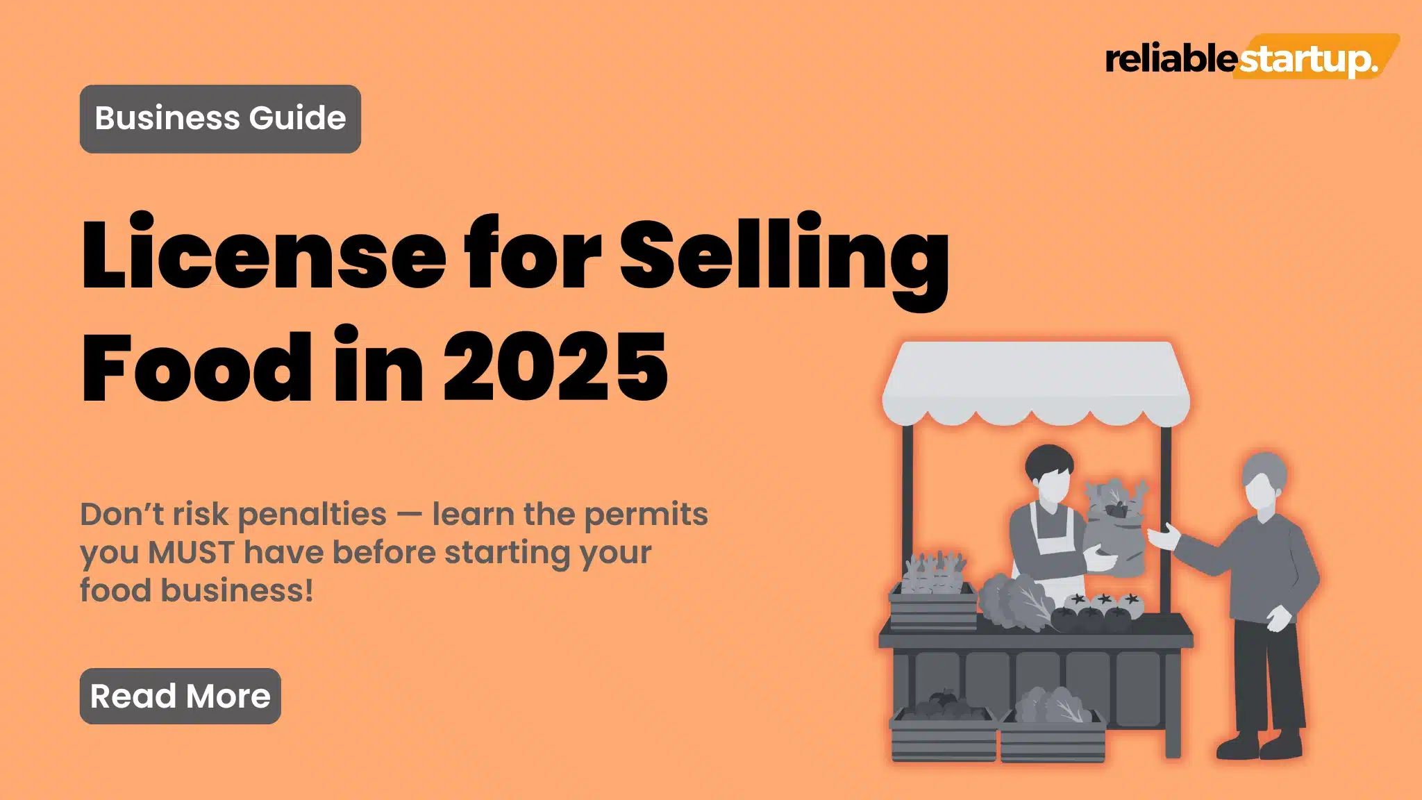 an image about License for Selling Food in 2025