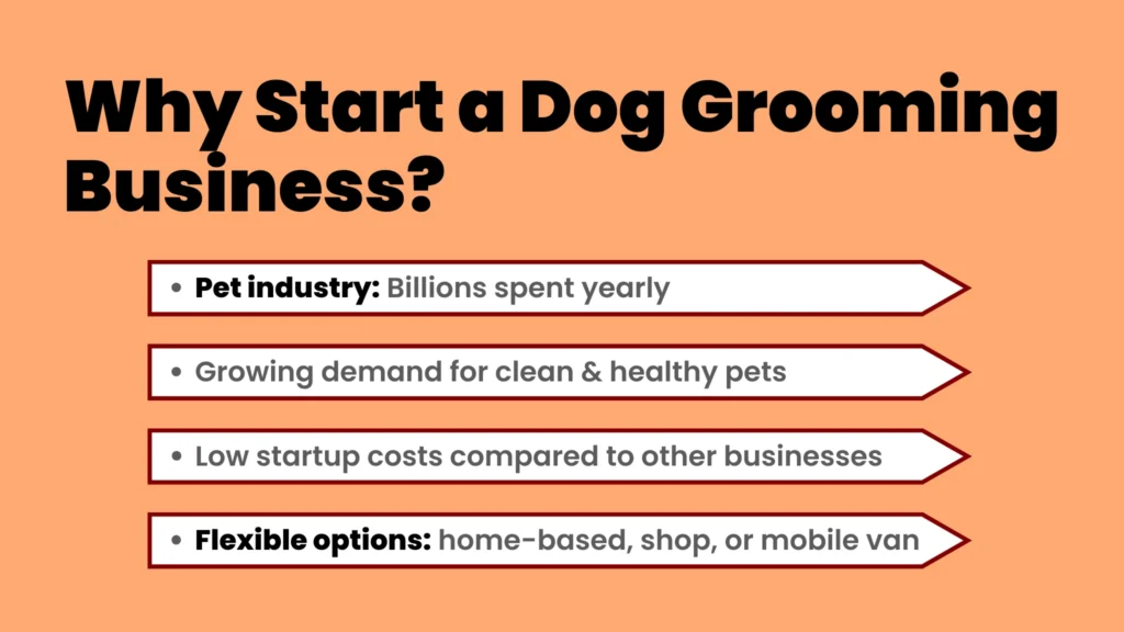 an image about Why Start a Dog Grooming Business