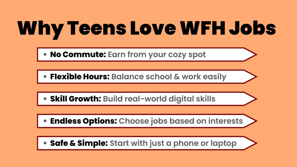 an image about Why Teens Love WFH Jobs