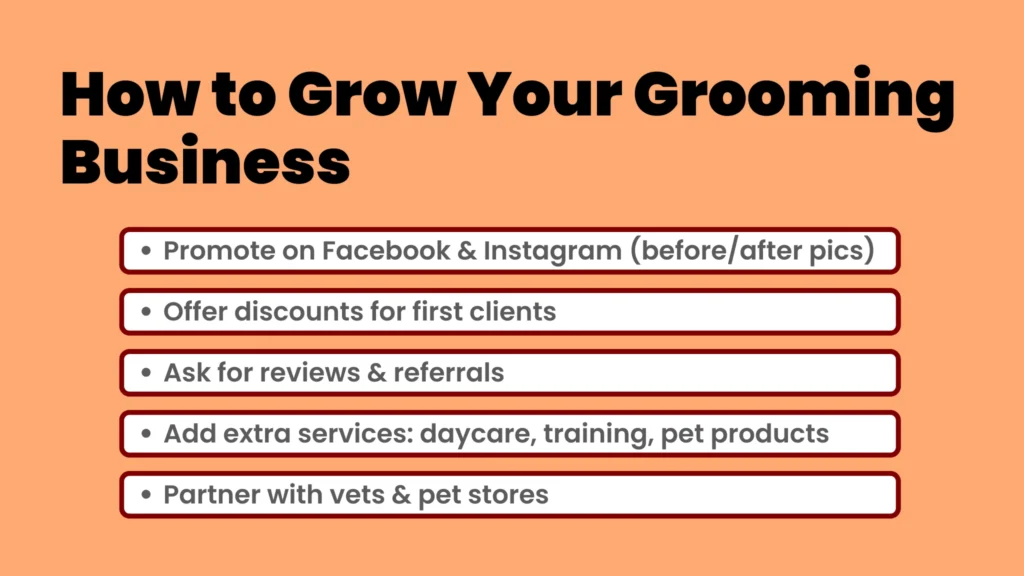 an image about How to Grow Your Grooming Business