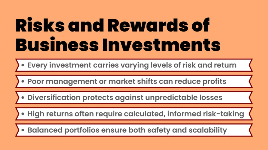 Risks and rewards of investments
