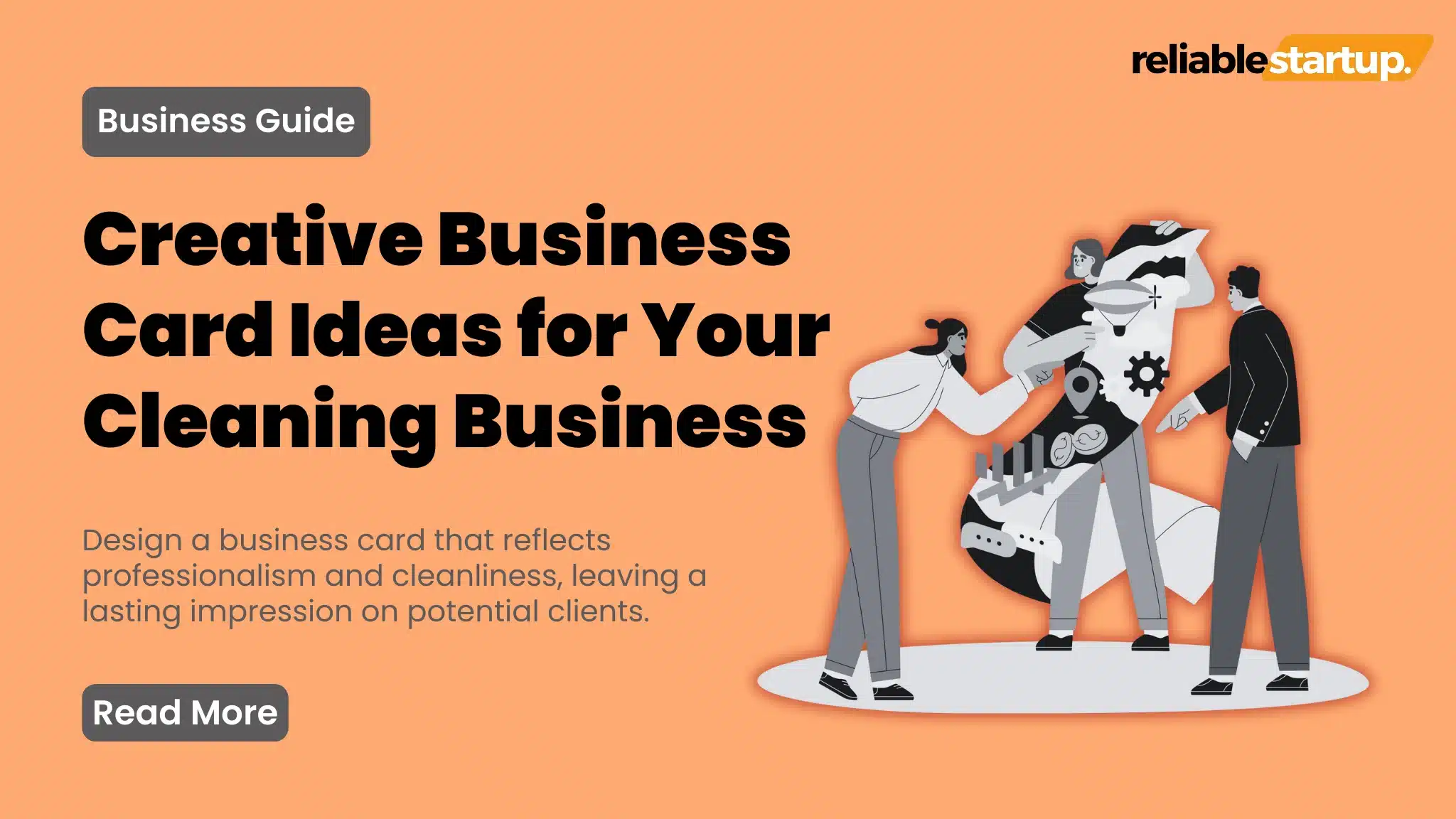Ideas for Business Cards for Cleaning Business: