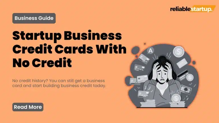 Startup Business Credit Cards With No Credit: