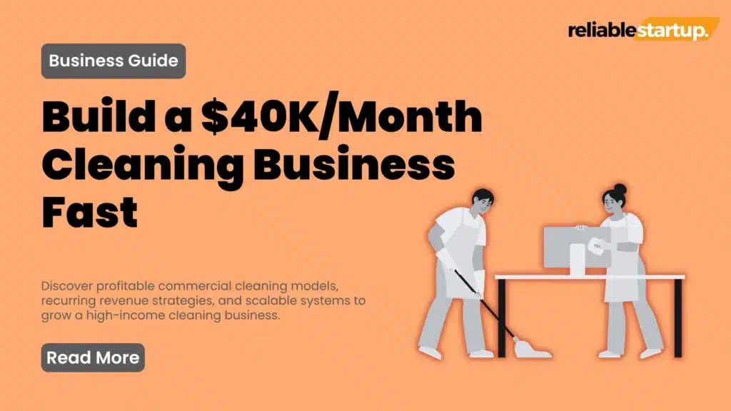 Commercial Cleaning Business Ideas That Make Money in the USA