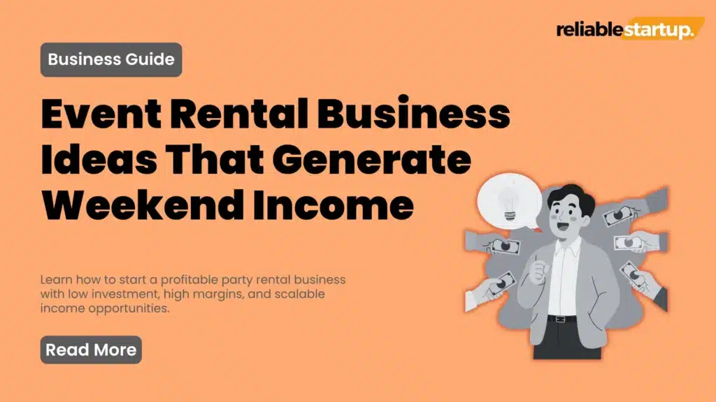 Event Rental Business Ideas That Make High Profits in 2026