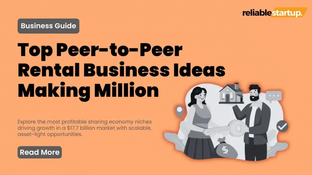 Peer-to-Peer Rental Business Ideas That Are Booming in the USA