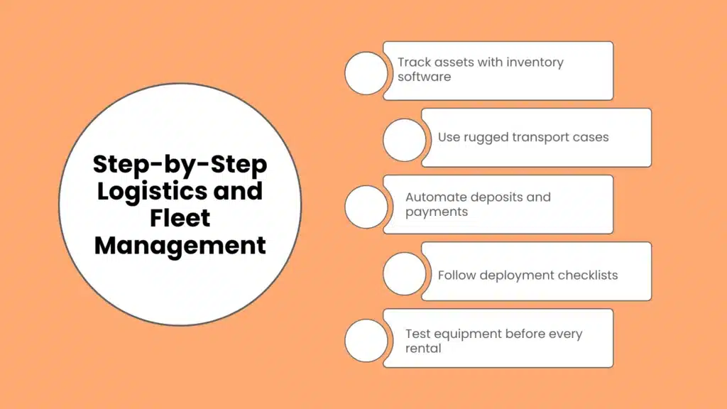 Step-by-Step Logistics and Fleet Management