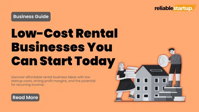 low cost rental business ideas