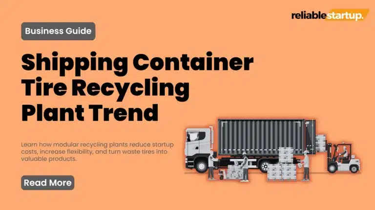 modular tyre recycling plant