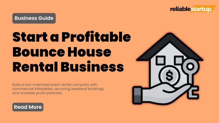 bounce house rental business plan
