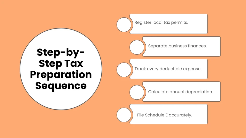 Step-by-Step Tax Preparation Sequence