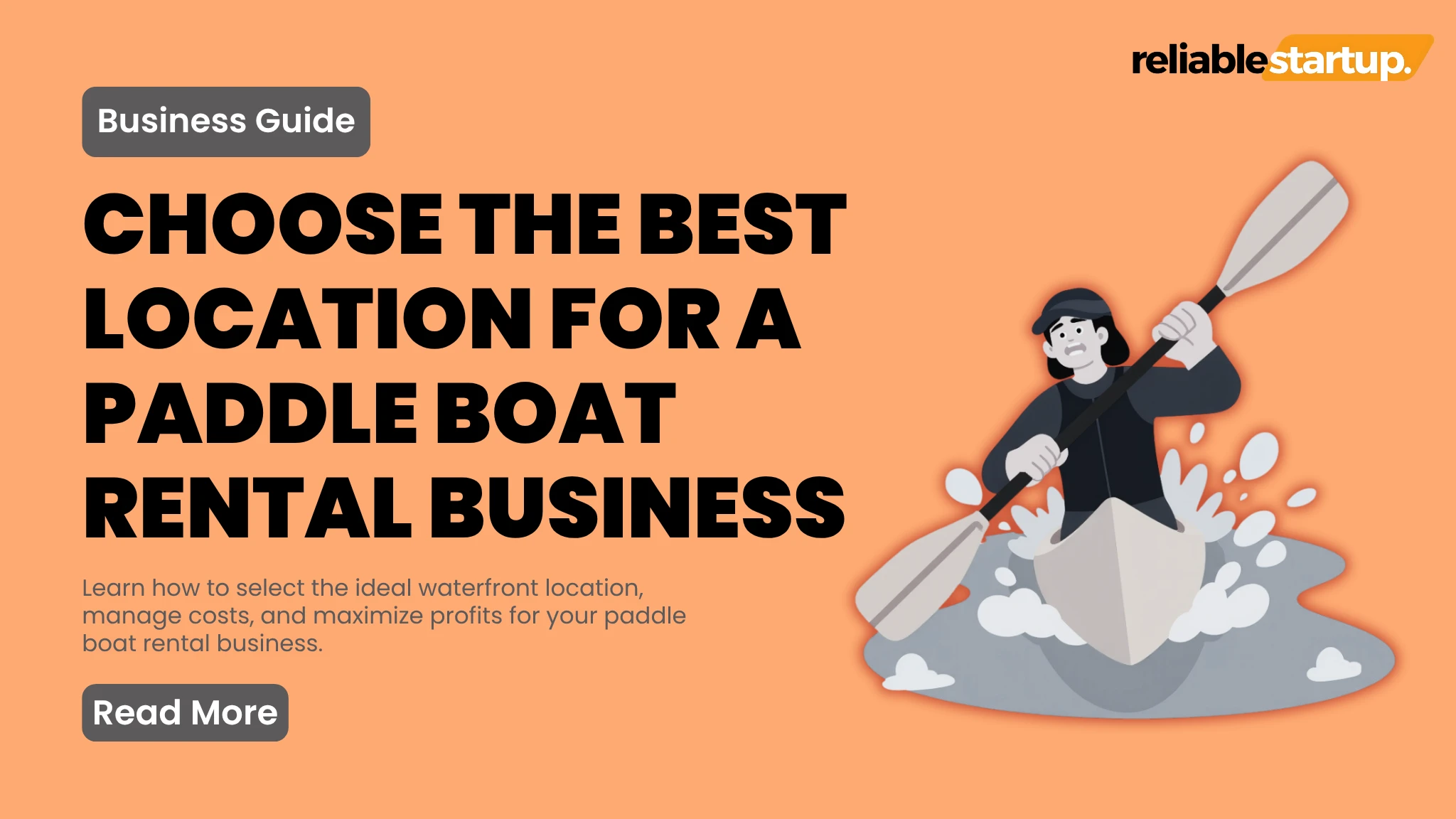 paddle boat rental business location