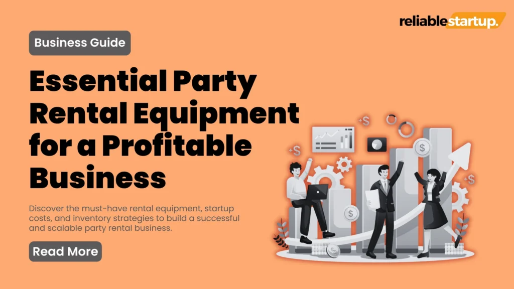 party rental equipment list