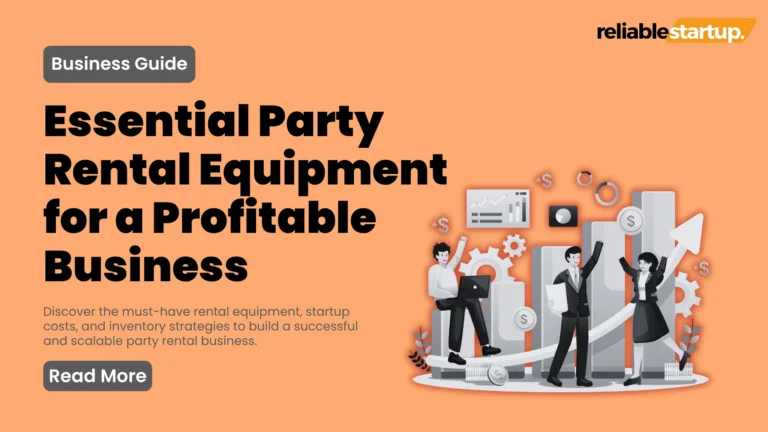 party rental equipment list