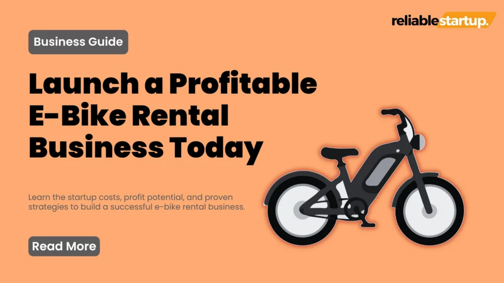 e-bike rental business profitability