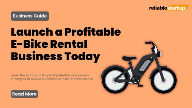 e-bike rental business profitability