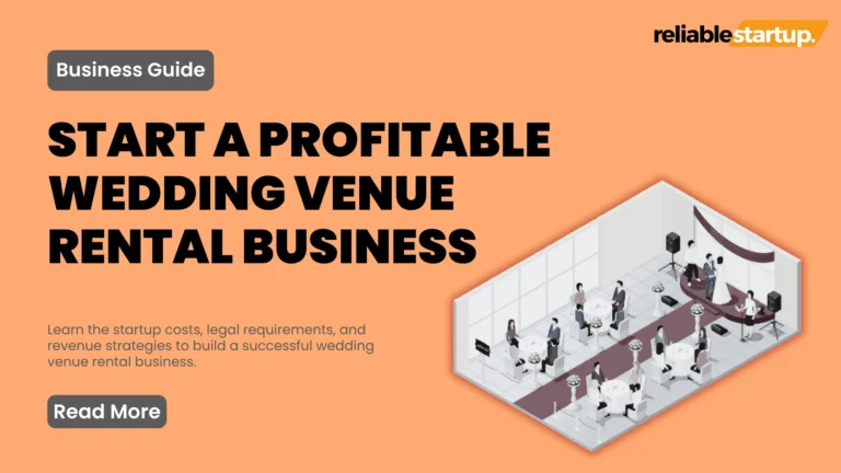 start a venue rental business