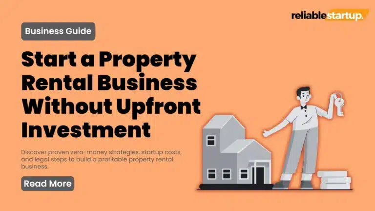 start property rental business with no money