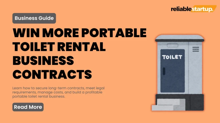 portable toilet rental business contracts