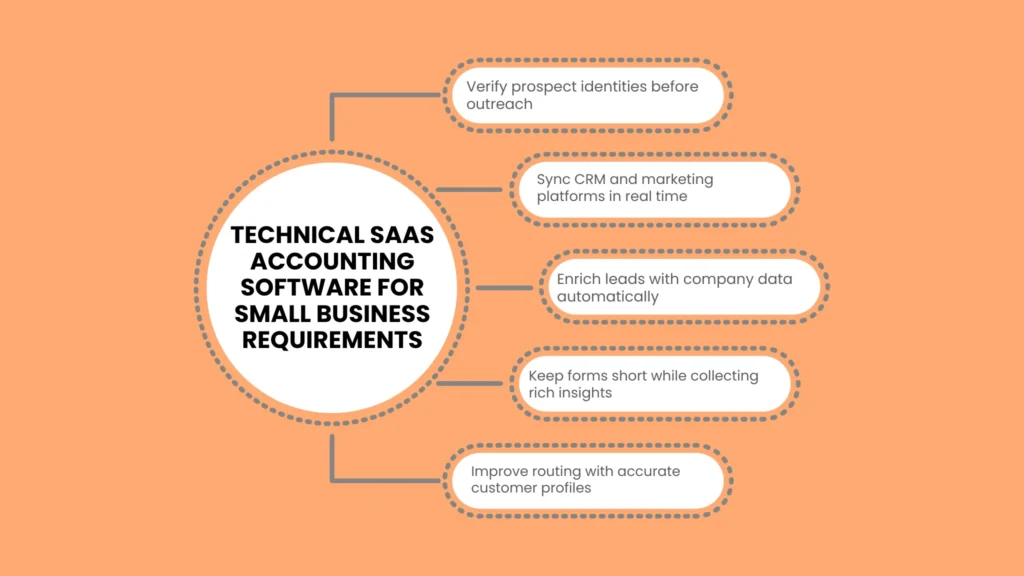 Technical SaaS Accounting Software for Small Business Requirements